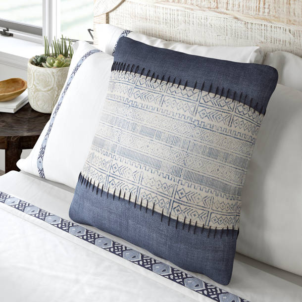 Mistana™ Destrie Handmade Braided Denim and Jute Blue/Beige Rug